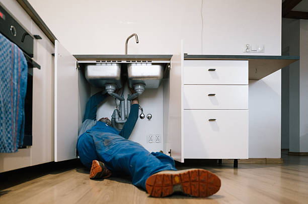 Professional Leak Detection technician working in Bowie, MD